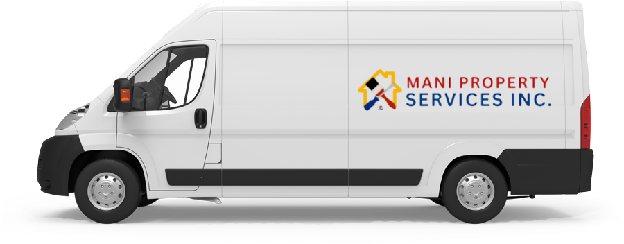 Mani Property Services Van